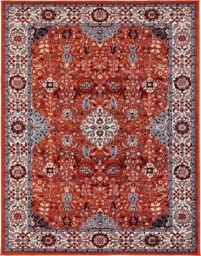 Modern Loom Sanya Multi-Colored Power Loomed Synthetic Rug