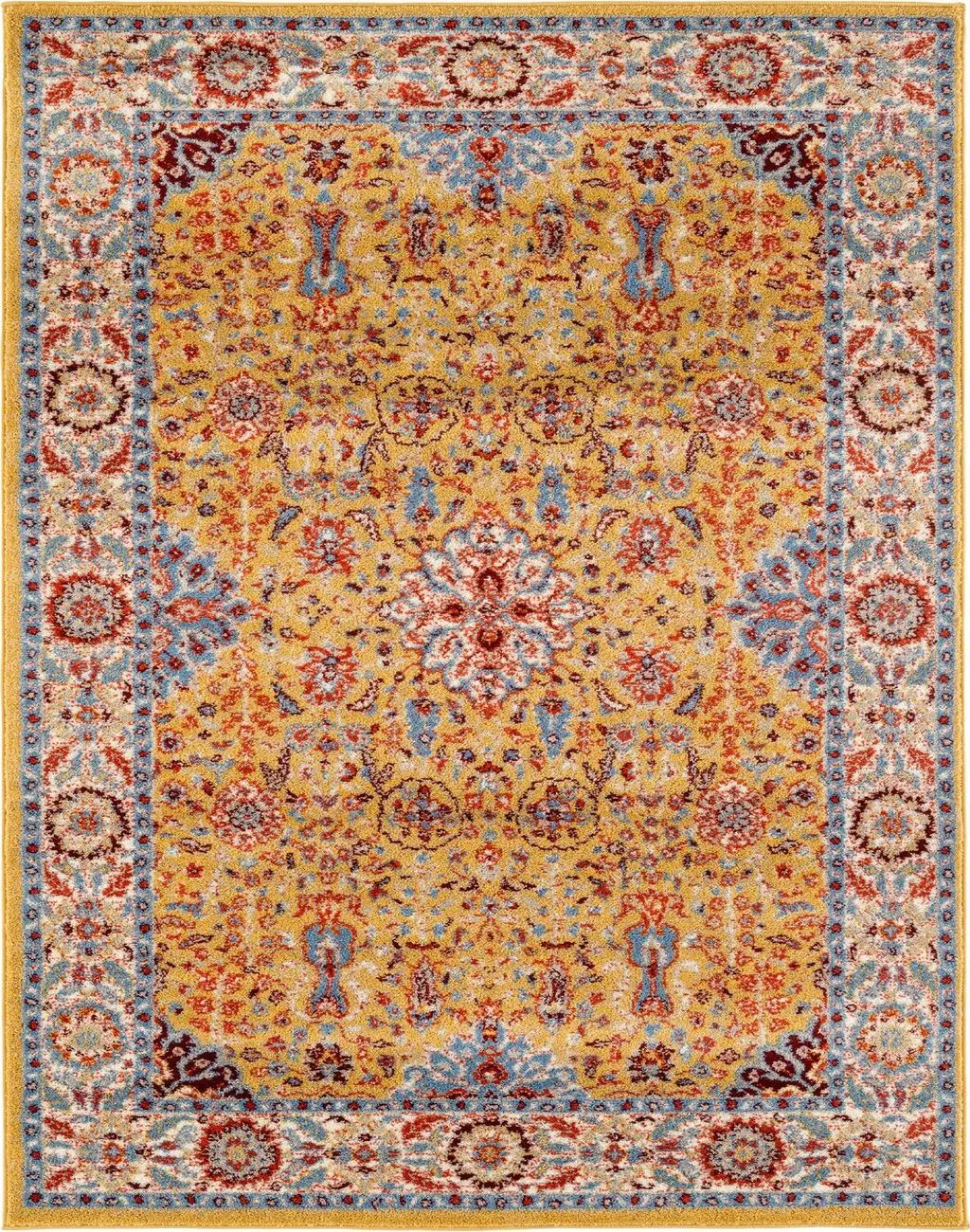 Modern Loom Sanya Multi-Colored Power Loomed Synthetic Rug