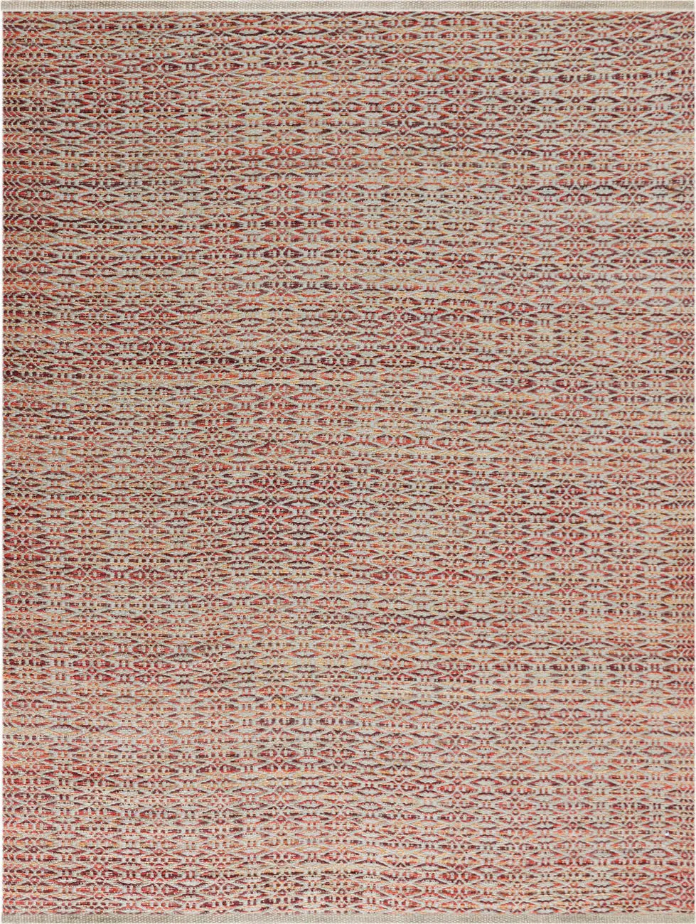 Modern Loom Zola Multi-Colored Flatweave Natural Fiber Rug