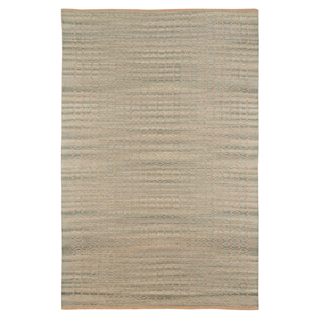 Modern Loom Zola Green Flatweave Natural Fiber Rug