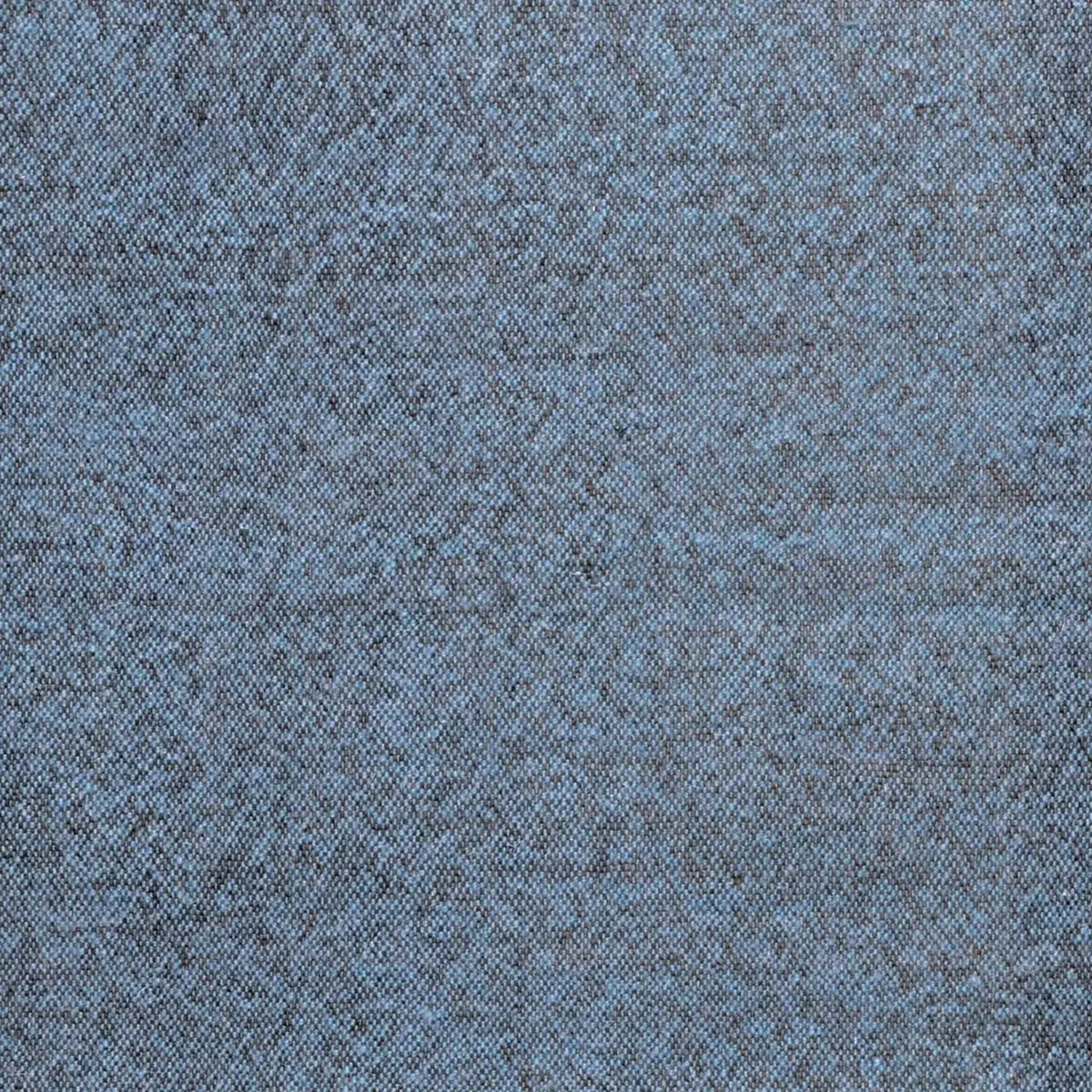 I and I Blue Wool Cotton Rug