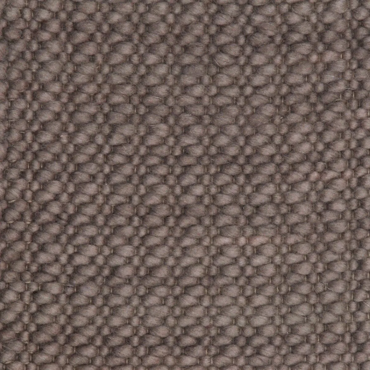 I and I Brown Solid Color Cotton Rug 2