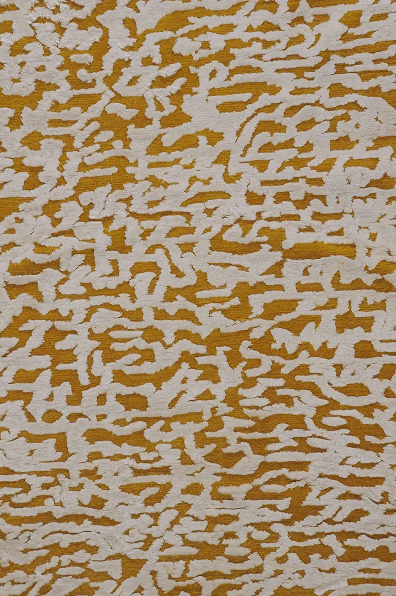 I and I White Hilo Silk Rug 3