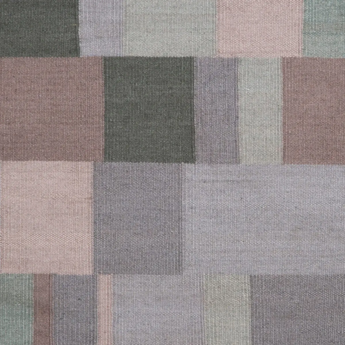 I and I Gray Patterned Cotton Rug 3