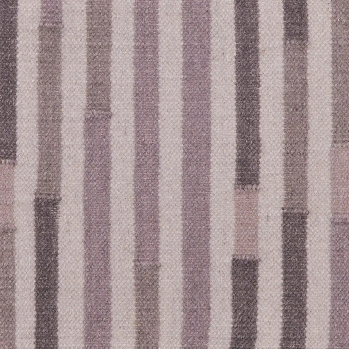 I and I White Patterned Cotton Rug 8