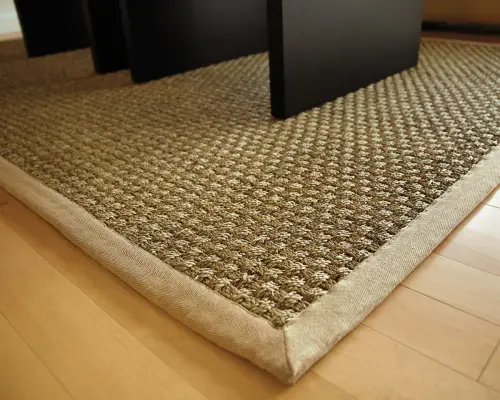 Anji Mountain Beige Bordered Rug 2