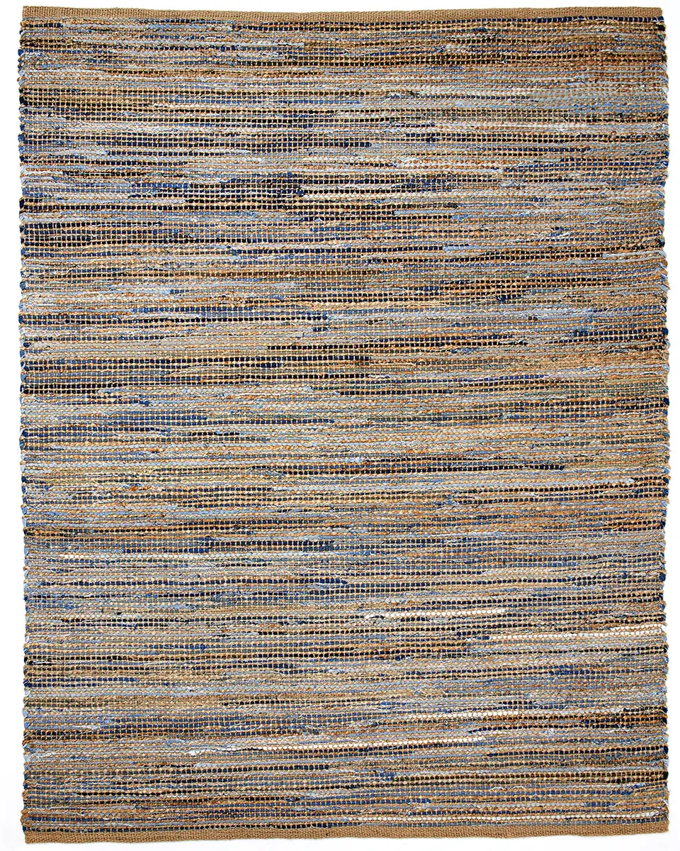 Anji Mountain Beige Braided Flatweave Rug 2