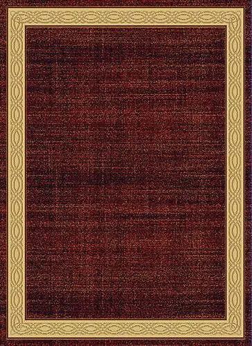 Modern Loom Yazd 1770 Red Abstract Rug