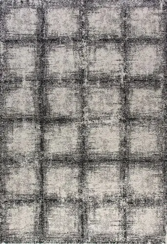 Modern Loom Mehari 23095 Black/White Abstract Rug