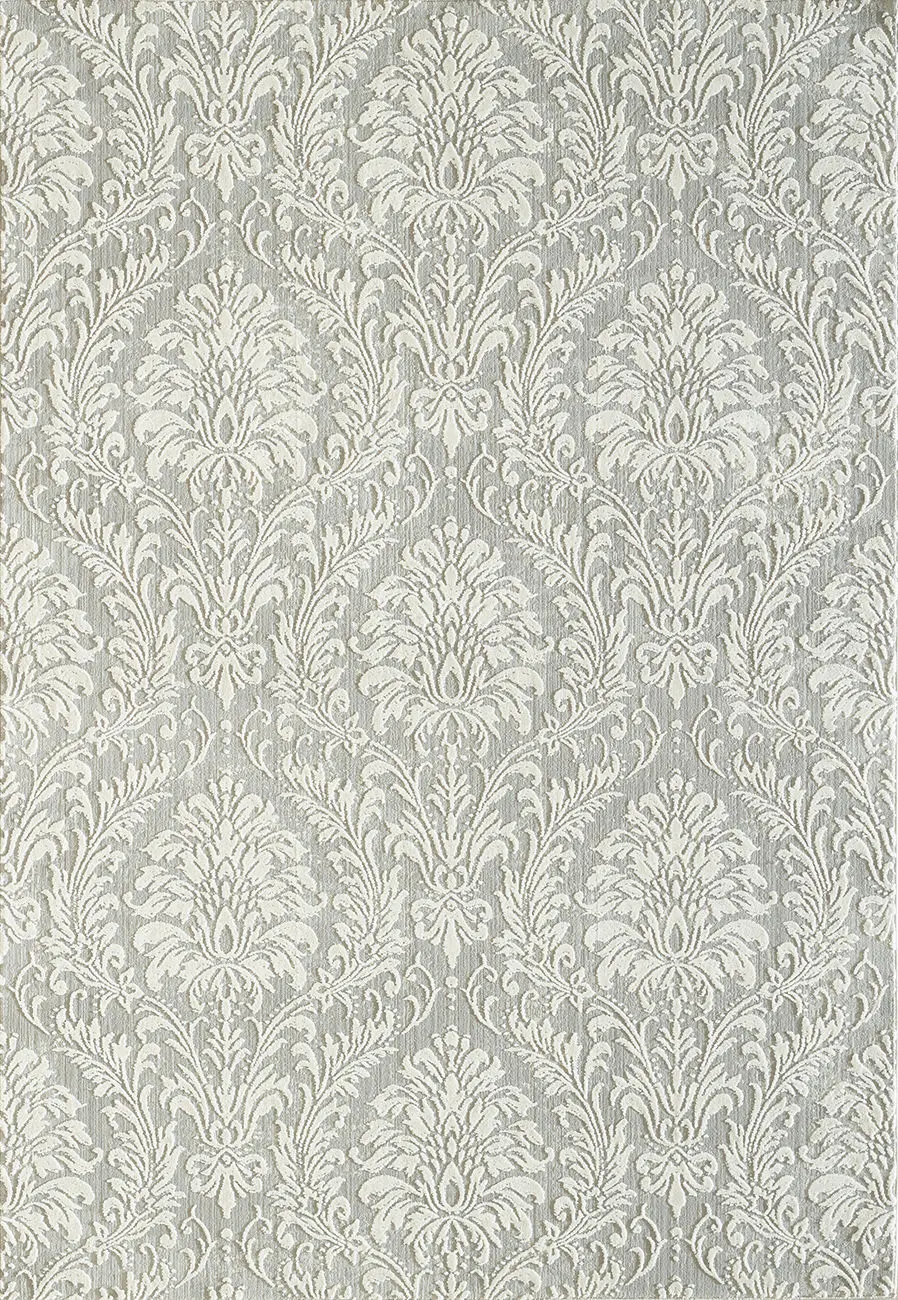 Dynamic Rugs Gray Silk Traditional Rug 5