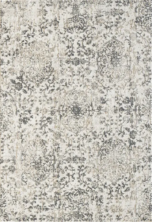 Dynamic Rugs Beige Silk Traditional Rug