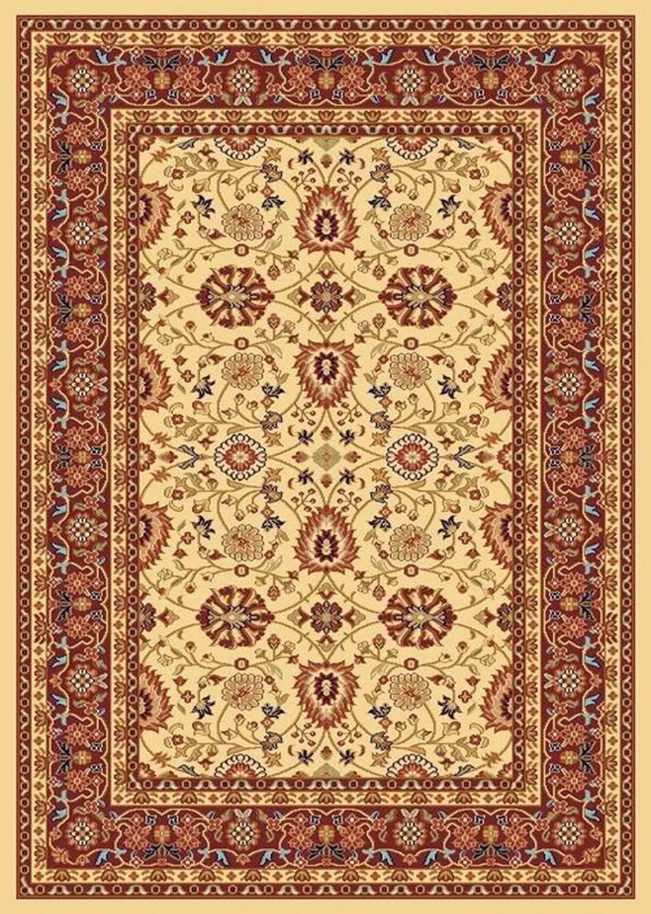 Dynamic Rugs Brown Traditional Rug 5