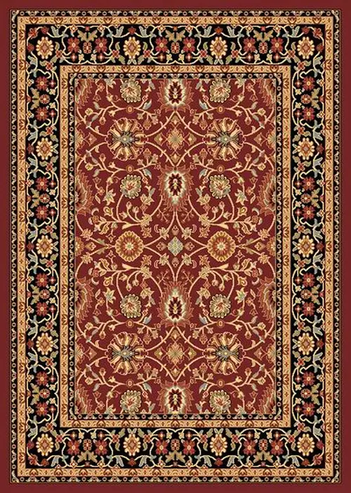 Dynamic Rugs Red Traditional Rug 2