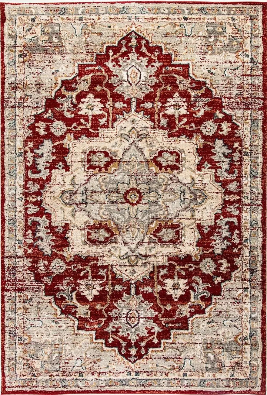 Modern Loom Evolution 4770 Rust Traditional Rug