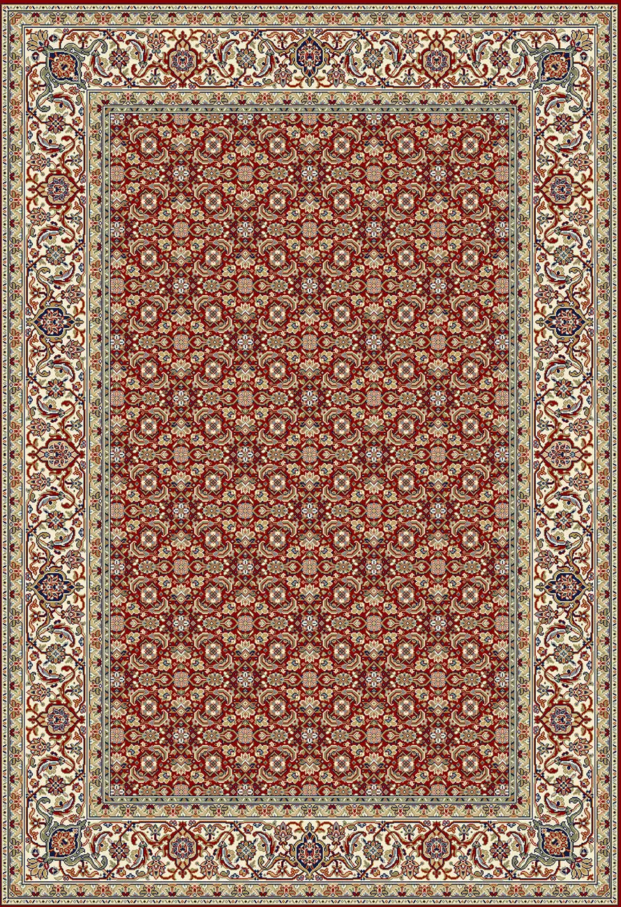 Dynamic Rugs Red Patterned Rug
