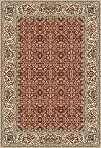 Modern Loom Ancient Garden 57011 Red/Ivory Traditional Rug