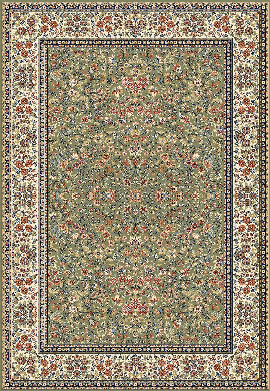 Dynamic Rugs Green Patterned Rug 2