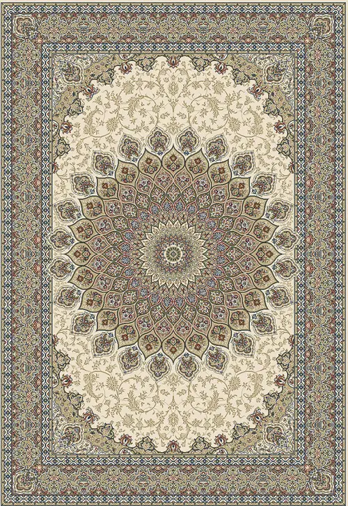 Dynamic Rugs White Patterned Rug 10