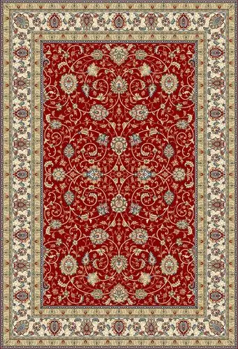 Modern Loom Ancient Garden 57120 Red/Ivory Rug