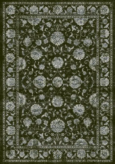 Modern Loom Ancient Garden 57126 Charcoal/Silver Traditional Rug