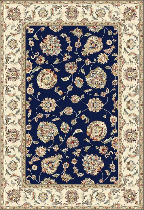 Dynamic Rugs Blue Patterned Rug 16