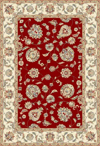 Modern Loom Ancient Garden 57365 Red/Ivory Traditional Rug Product Image