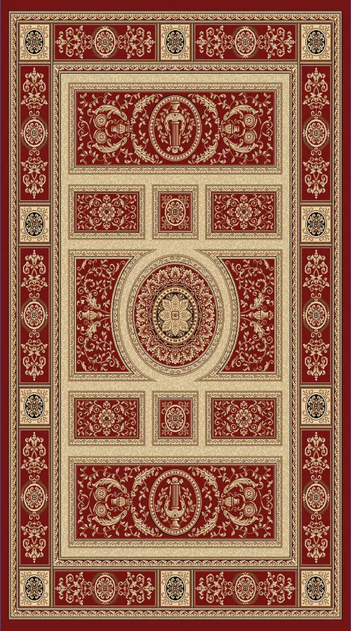 Dynamic Rugs Red Rug 6