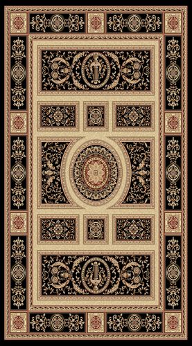 Modern Loom Legacy 58021 Black Rug Product Image