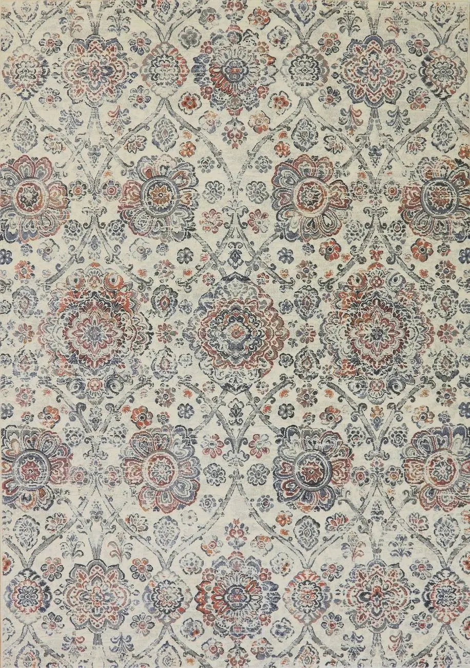 Modern Loom Imperial 63432 Ivory/Multi Transitional Rug