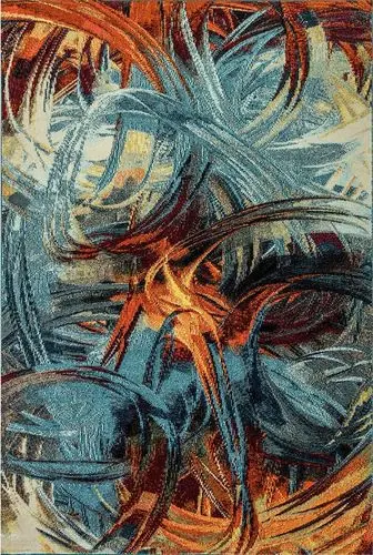 Modern Loom Zodiac 6622 Blue/Multi Rug