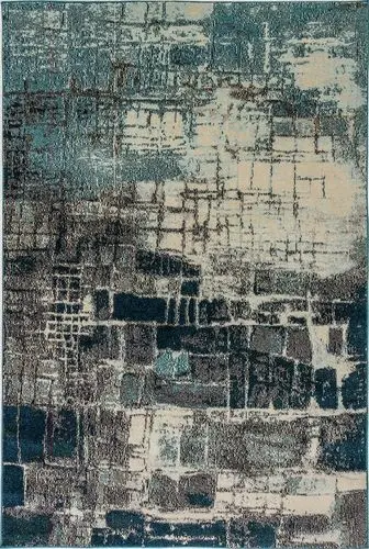 Modern Loom Zodiac 6624 Grey/Blue Rug