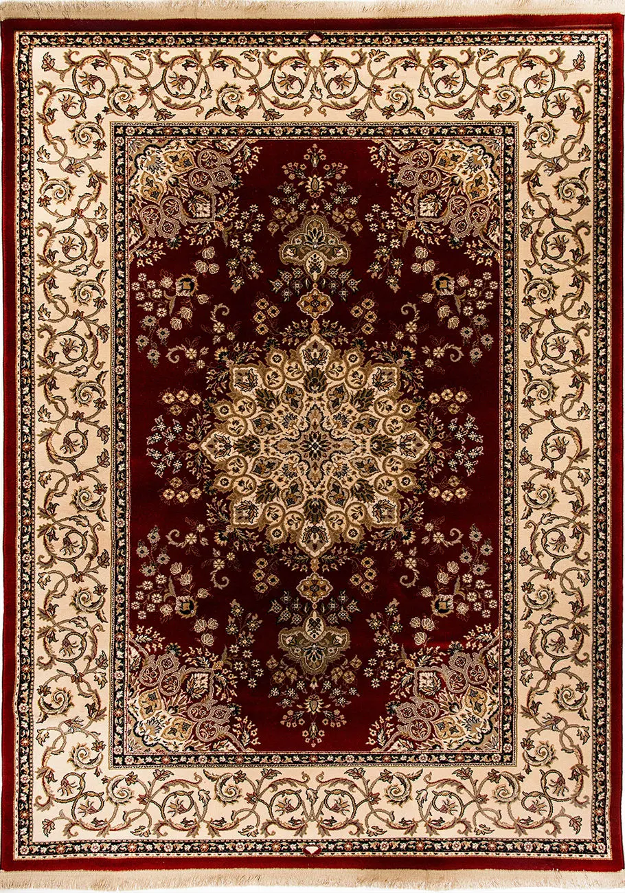 Dynamic Rugs Red Traditional Rug 4