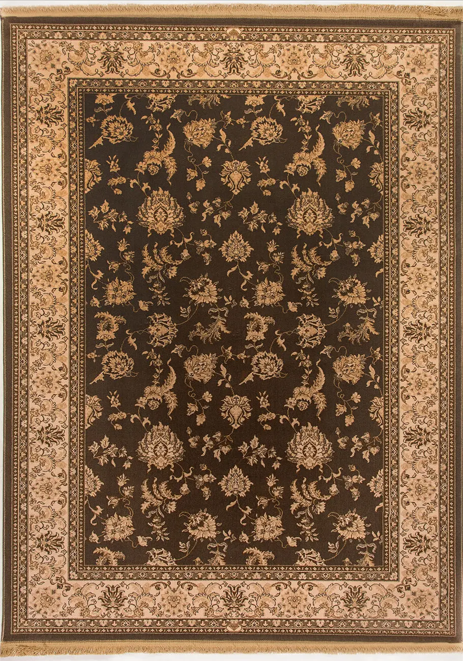 Dynamic Rugs Brown Traditional Rug 2