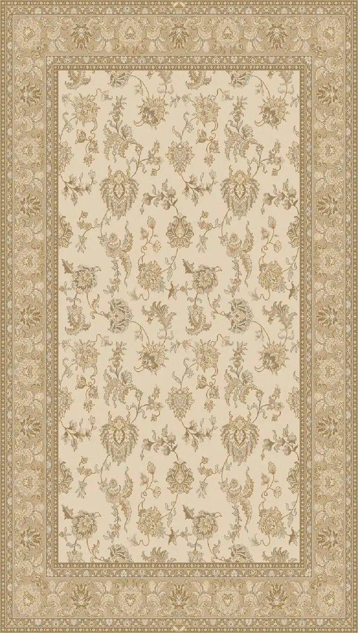 Modern Loom Brilliant 7226 Ivory Traditional Rug