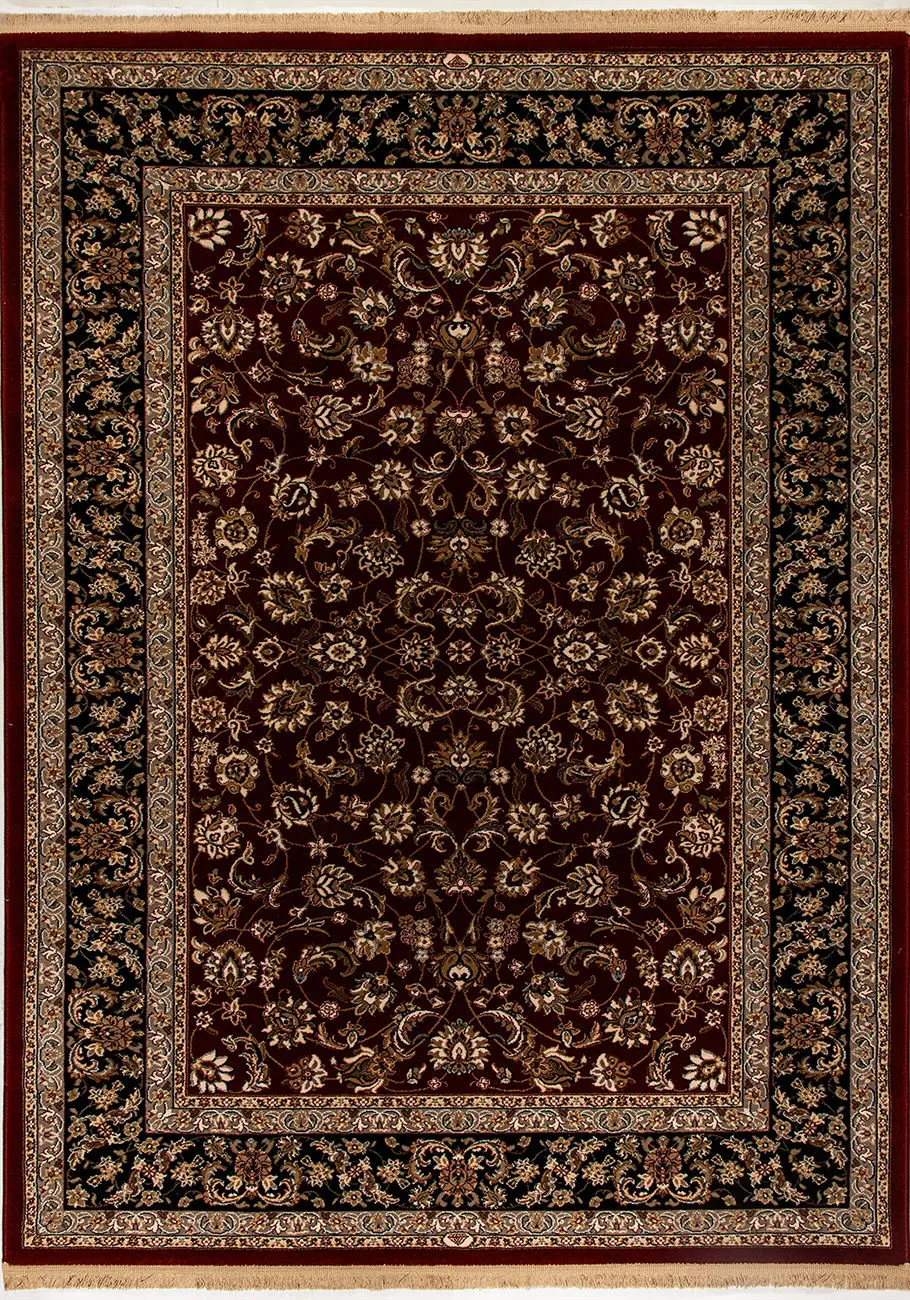 Dynamic Rugs Red Traditional Rug 7