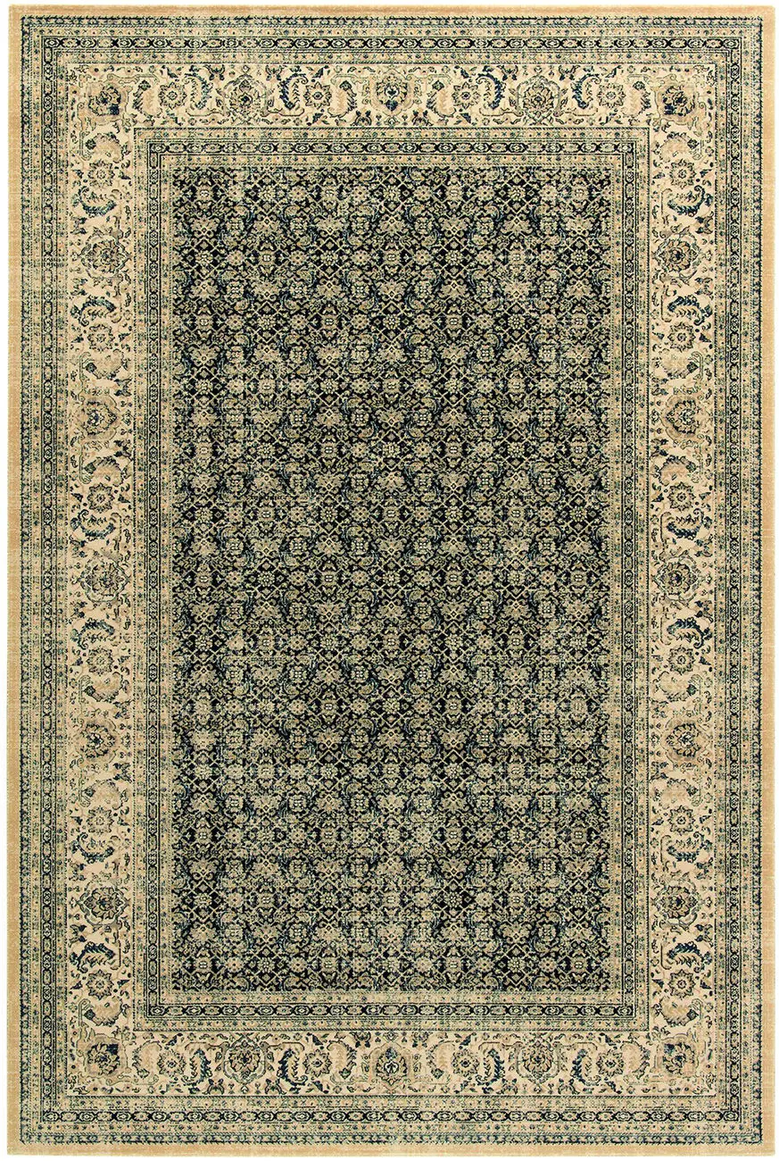 Dynamic Rugs Blue Traditional Rug 12