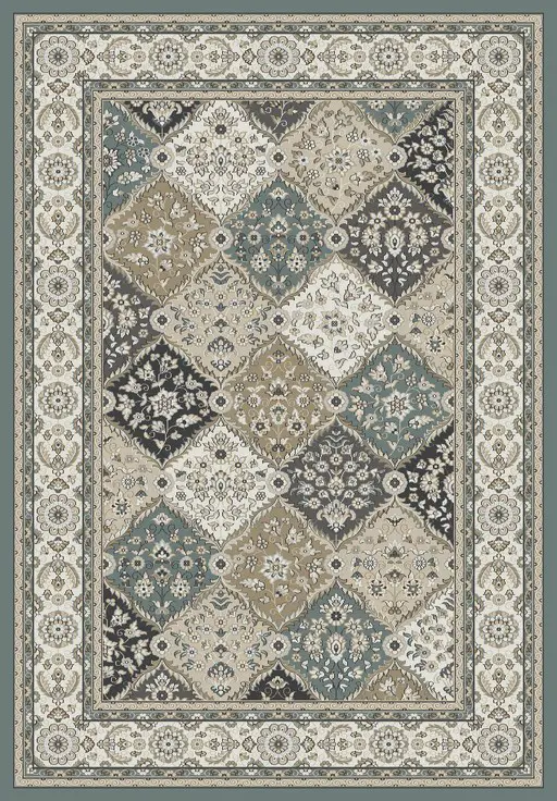 Dynamic Rugs Blue Traditional Rug 15