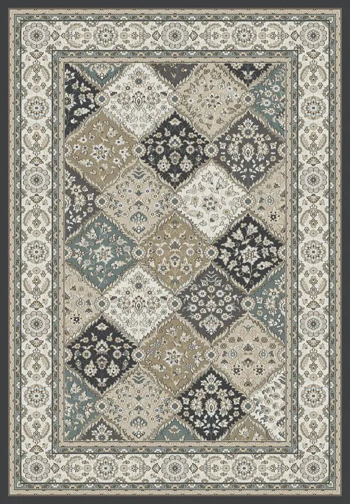 Dynamic Rugs Gray Traditional Rug 19