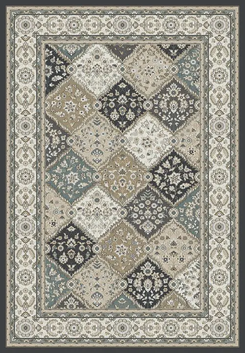 Dynamic Rugs Gray Traditional Rug 19