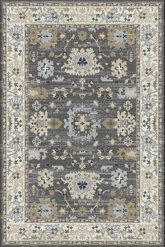 Dynamic Rugs Gray Traditional Rug 20