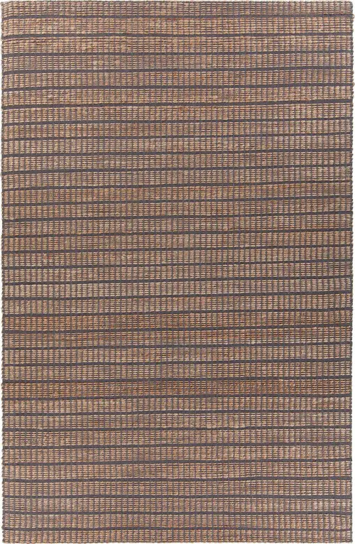 Modern Loom Abacus ABA-37501 Lt. Brown Patterned Cotton Rug