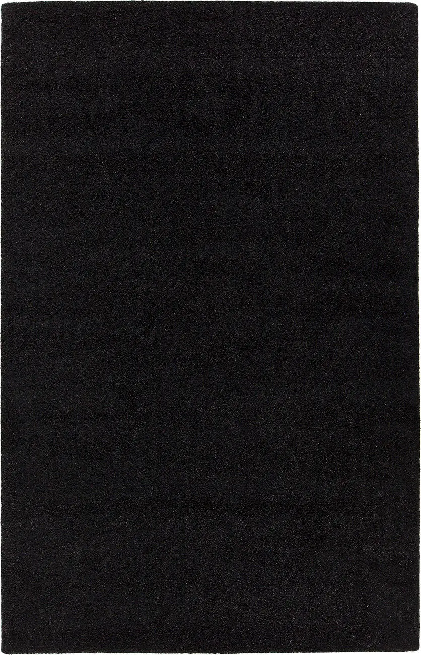 Chandra Alcon ALC-35503 Black Solid Color Rug