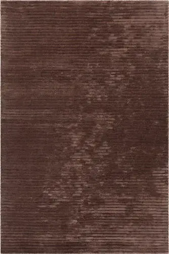 Chandra Antara ANG-26205 Brown Striped Silk Rug