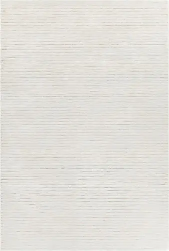 Chandra Antara ANG-26206 Ivory Striped Silk Rug
