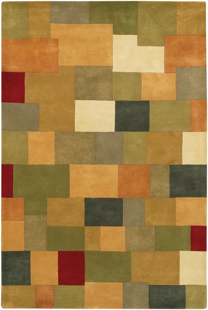 Chandra Antara ANT-112 Lt. Green Abstract Rug