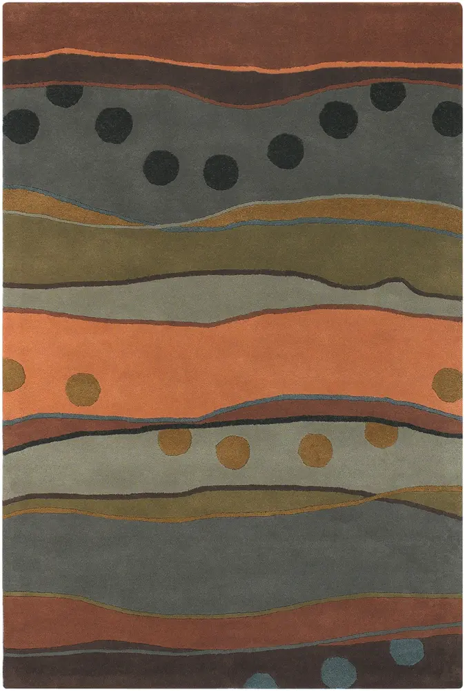 Chandra Antara ANT-117 Lt. Brown Abstract Rug