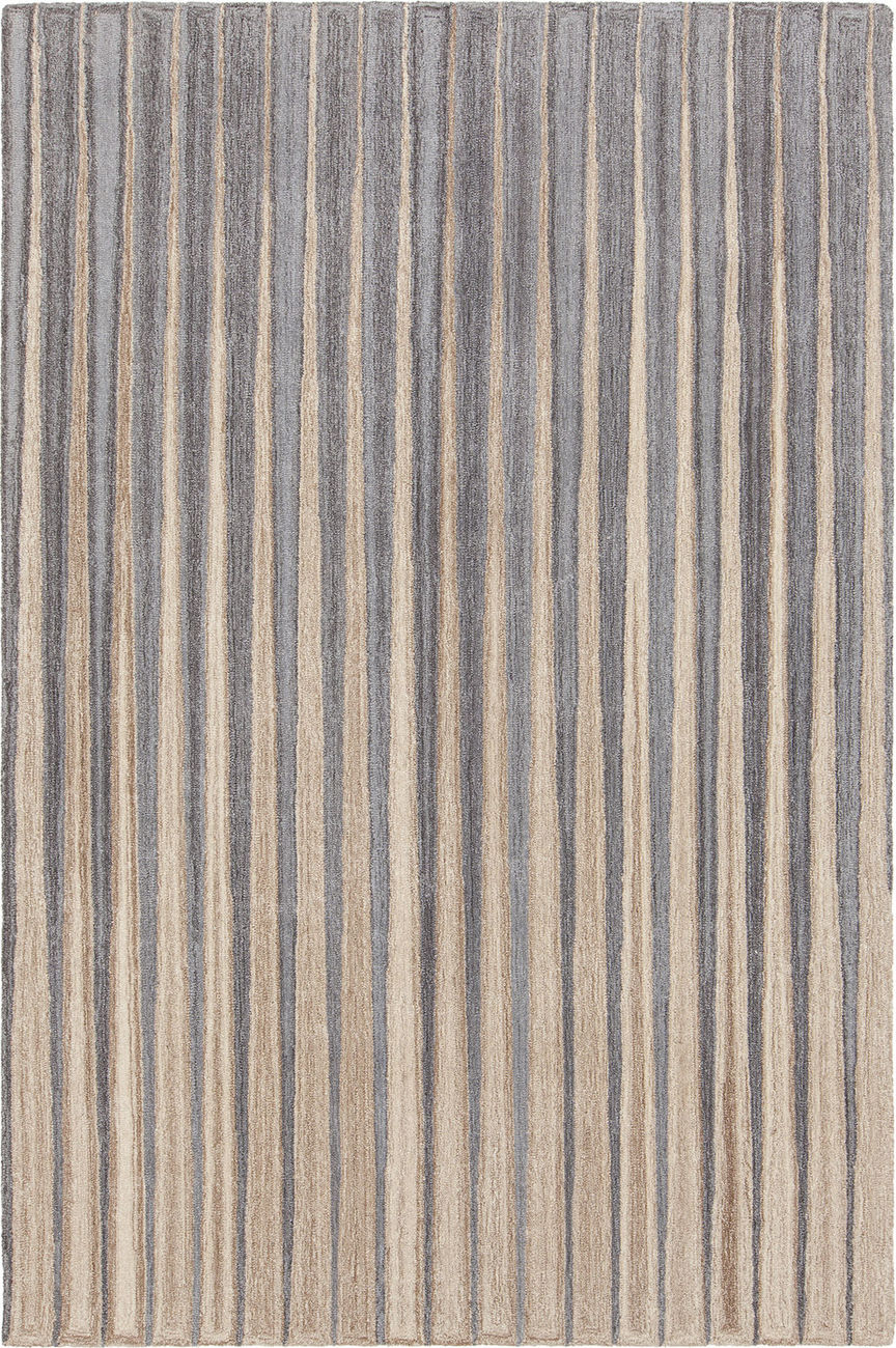 Chandra Antara ANY-44100 Lt. Gray Striped Rug