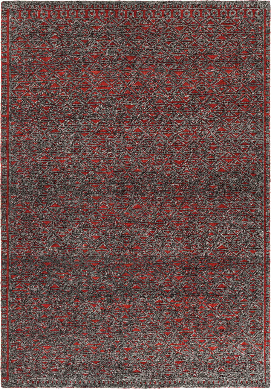 Chandra Bense ASH-48702 Brown Southwestern Rug