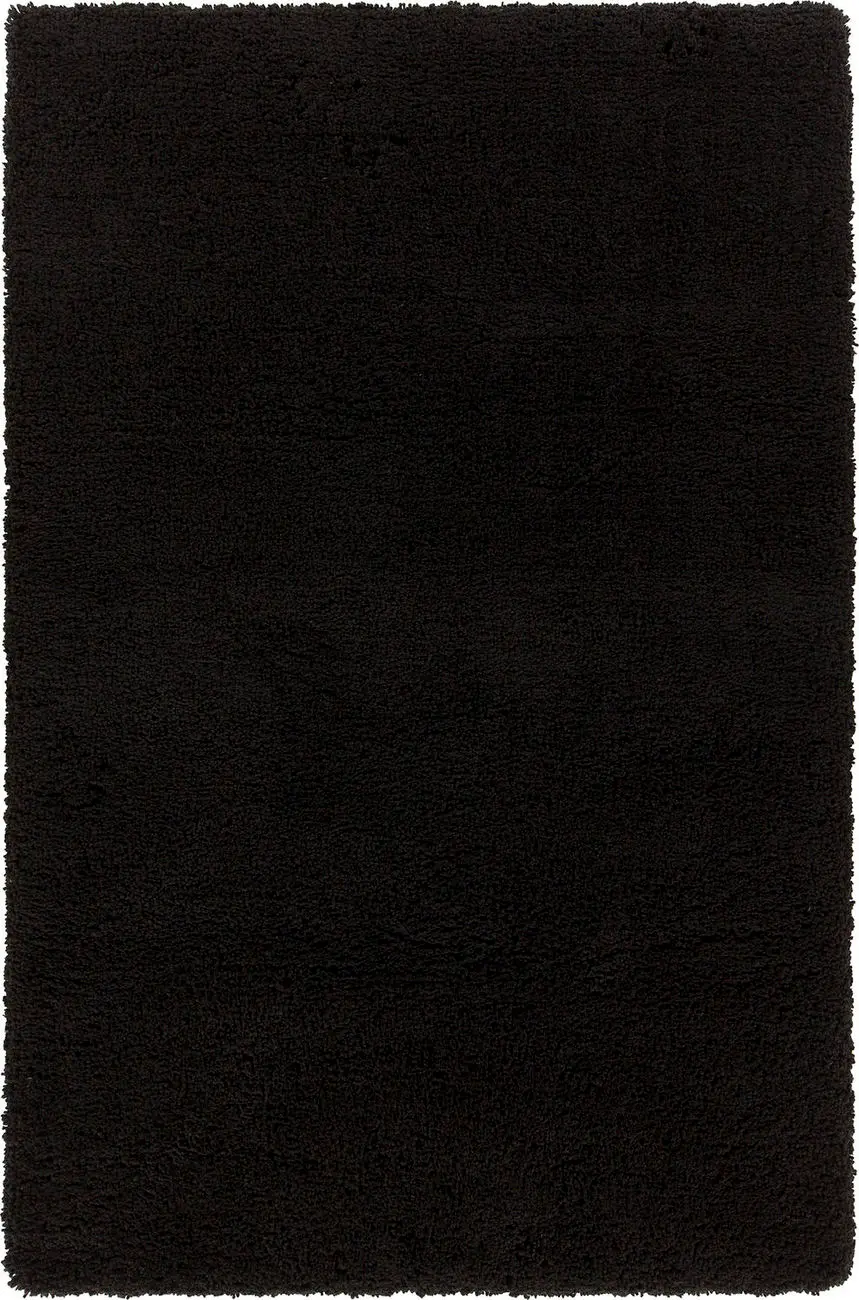 Chandra Bense BEL-51404 Black Solid Color Rug