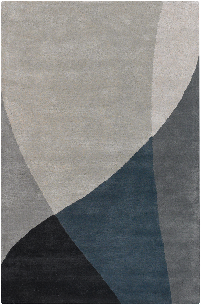 Chandra Bense BEN-3003 Lt. Gray Abstract Rug